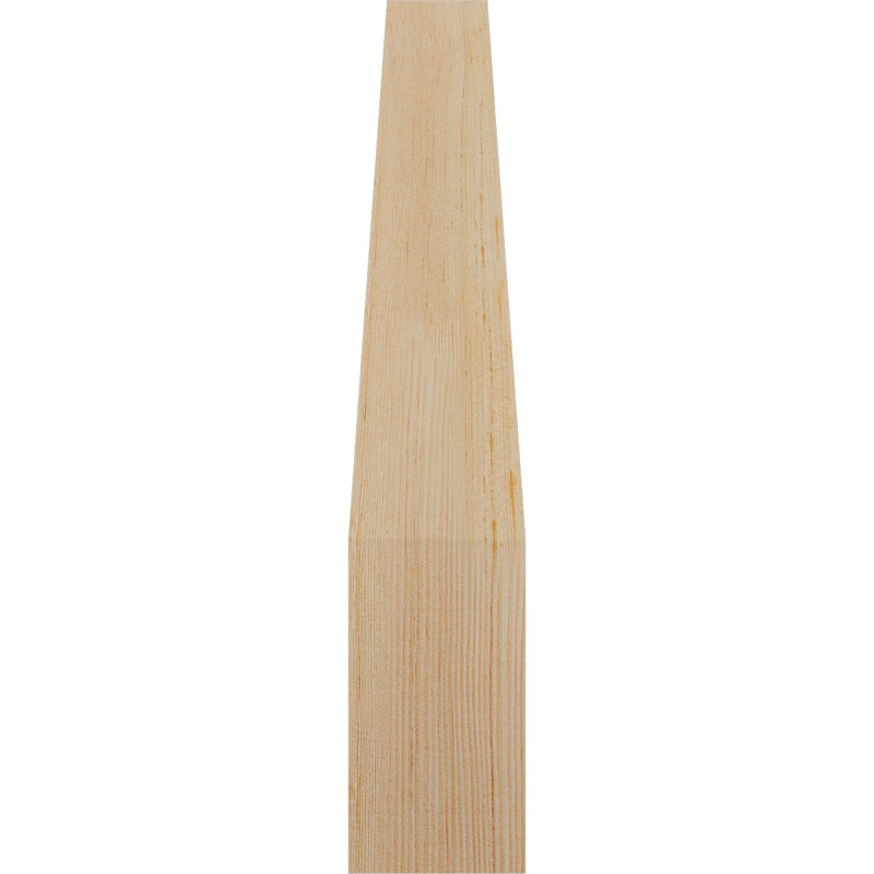 Genouillère Balboa, Sapin de Douglas, Lisse, H 22 po x l 3,5 po x P 18 po