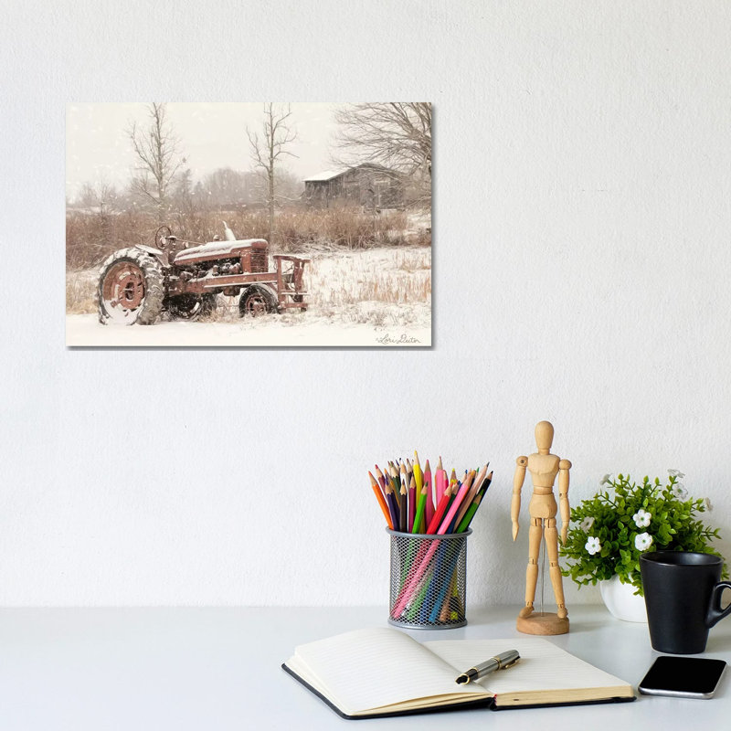 Snow Covered by Lori Deiter - Wrapped Canvas Gallery-Wrapped Canvas Giclée, 20.32 cm H x 30.48 cm W