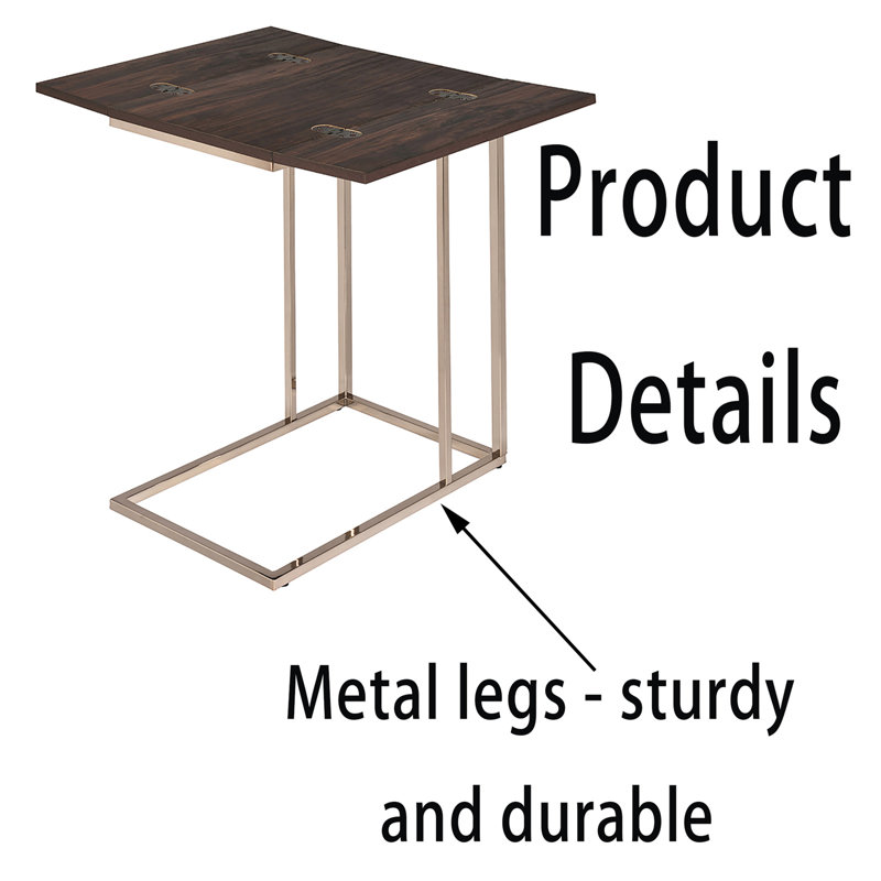 C Shape End Table