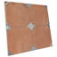 Carreau de porcelaine à motif de mur et de sol 13 po x 13 po Manises Decor Cuero