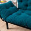 Caille 61" Wide Tufted Back Convertible Sofa-1543007403