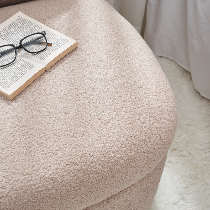 Chaise pivotante Rainha, Rainha Brown Teddy