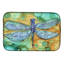 Tapis de séchage abstrait libellule