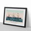 Steamship Victoria of the Anchor Line - Picture Frame Art Print-55615511-55615514