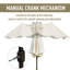 Sadie 270cm X 460cm Rectangular Cantilever Parasol-56618429