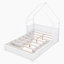  House Platform Bed With Guardrail And 2 Drawers-668716062
