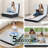 Tri-Fold Memory Foam Mattress, 4 Inch Folding Mattress With Washable Cover, Foldable Mattress Portable For RV Camping, Guest Mat, Easy Storage, 75"×4"-414380685