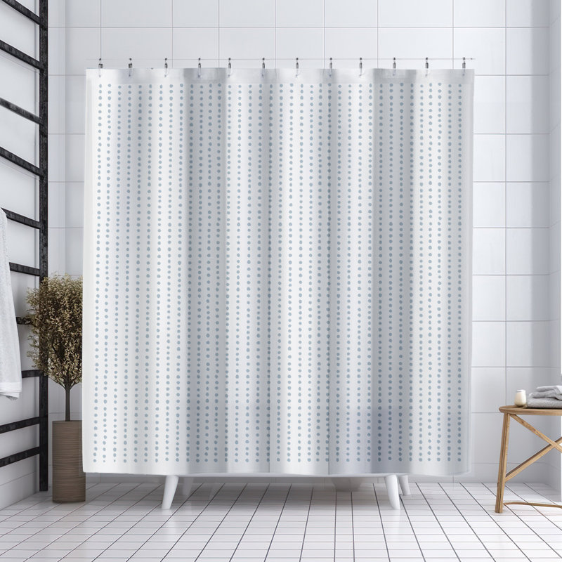 Rideau de douche Thora, gris