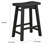 Amber Solid Wood Counter Stool