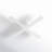 52" DC Ceiling Fan with Remote Control, Modern White Ceiling Fan, Quiet High Airflow Fan-19044422