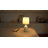 18.5in. 1-light Farmhouse Ceramic Table Lamp With Shade For Bedroom,living Room,nightstand-1773375504