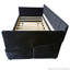 Lit de jour moderne simple avec couchette coulissante et poches de rangement latérales-2028303952