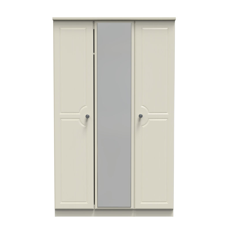 Adala Manufactured Wood Wardrobe, Cream Ash