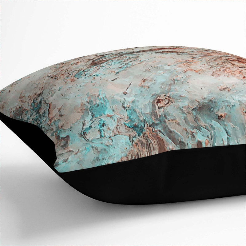 Square Cushion, Black, 55cm H x 55cm W x 20cm D