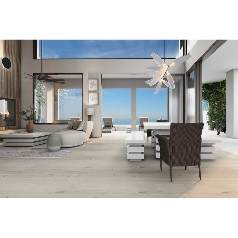 Provenance Signature Outdoor Round Side Table, Ore/Gold