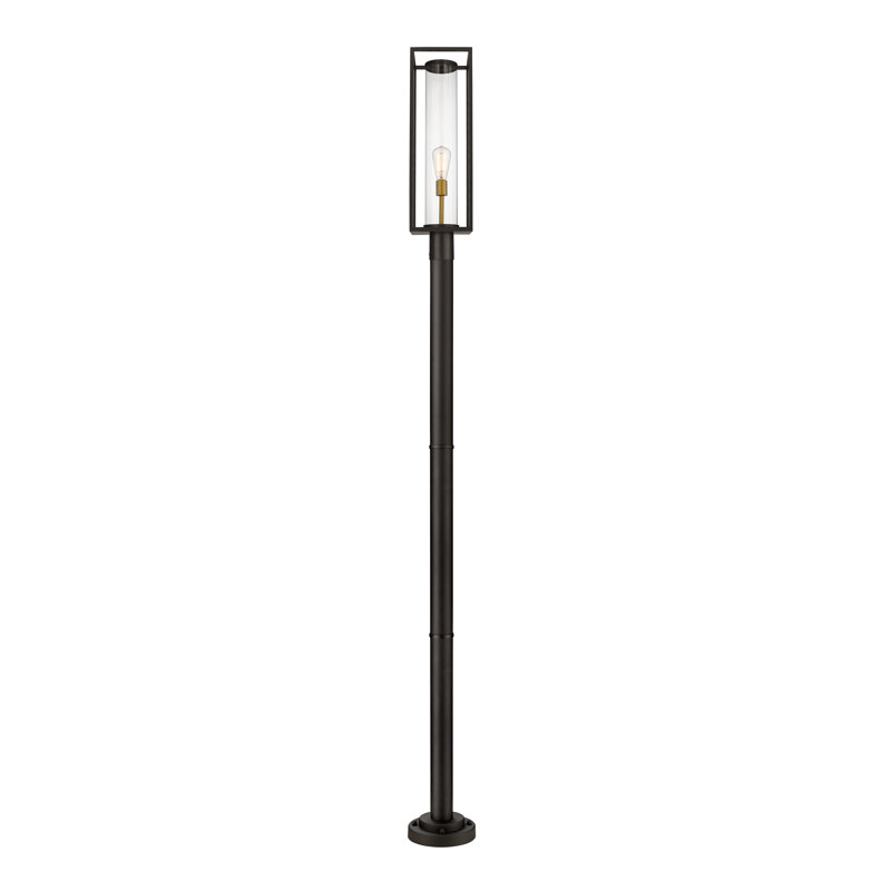 Bello Lamp Post (Full), Deep Bronze, 101.5" H x 9" W x 9" D