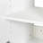 Stackable Wall Mounted Storage Cabinet, White