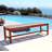 Cranesville Solid Wood Eucalyptus Outdoor Bench