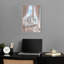 Art de salle de bain rose sur toile Paris par Notoriart-105309371-105309380