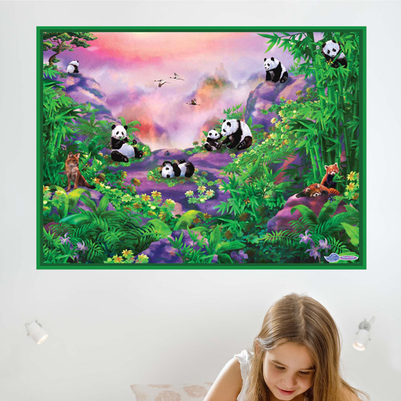 Adhésif décoratif Panda Paradise, l 26,5 po x l 36 po