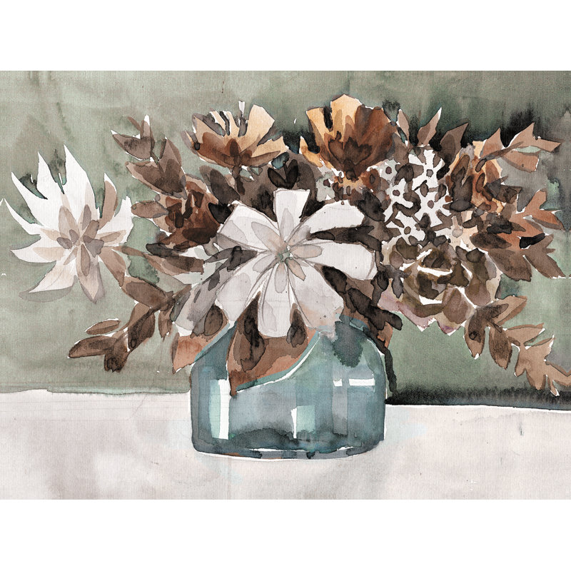 «Spice Floral» par Cloverfield & Co., reproduction sur toile tendue, H 12 po x l 18 po