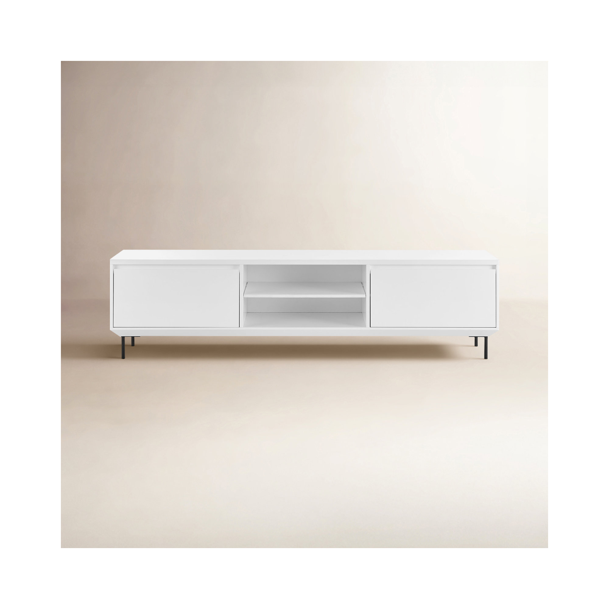 Lita 79'' Media Console, White