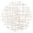  37" X 38" Champagne Metal Abstract Lines Round Hanging Dimensional Sculpture-111302633-111302630