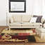 Tapis brun / rouge Esqueda-33650824