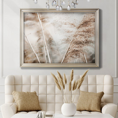 Soft Pampas Breeze - reproduction d'art sur toile encadrée