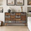 Solid Wood 0 - Door Rectangle Accent Cabinet