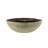 13.5x6x4.5" Ceramic Planter Bowl With Textured Gold Design