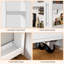 153.5cm H x 15.3cm W Utility Cart