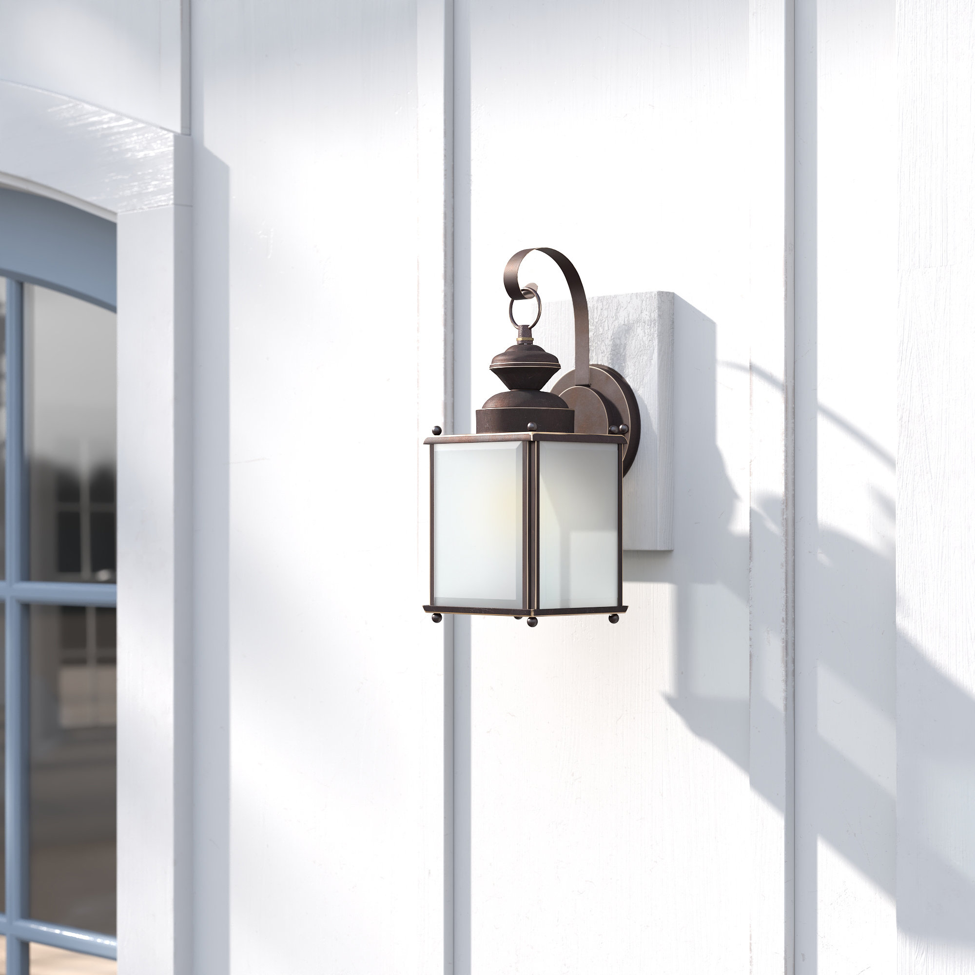 Adaline Single Light Outdoor Wall Light, Yes