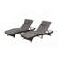 Outdoor Wicker Long Reclining Chair Set of 2-674678266