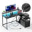 L-Shaped Metal Base Computer Desk-112554748-112554746