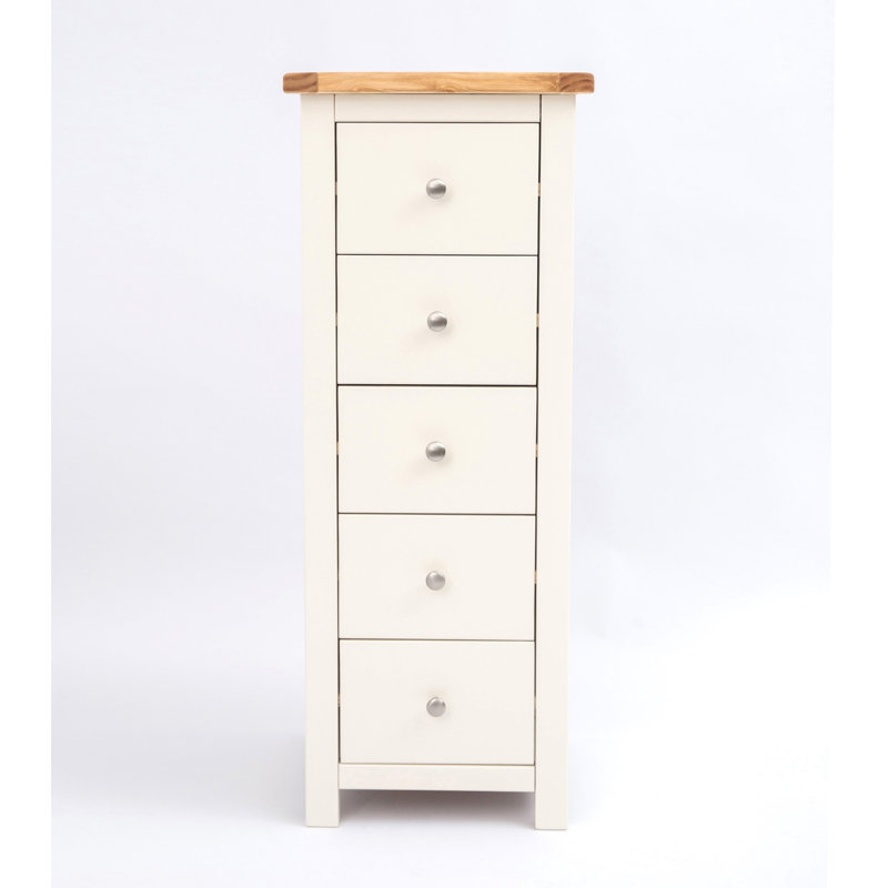Minerva 45 cm W Chest of 5 Drawers