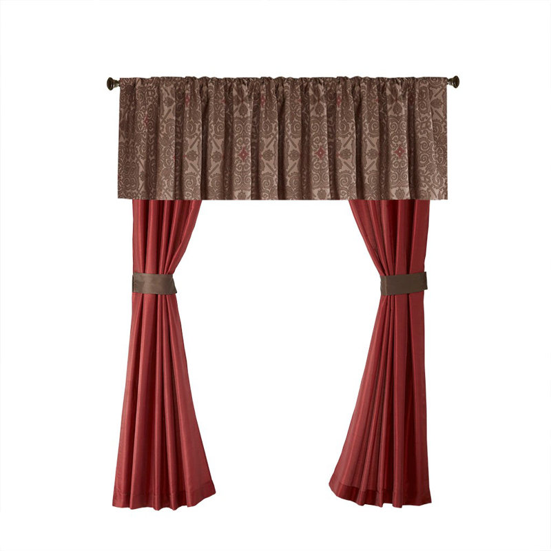 California King Red Microfiber 24-Piece Bedroom Set