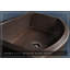 FOSSIL BLU 33" Heavy 12-GAUGE Dark Copper Farmhouse Sink, Includes Accessories, Curved