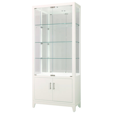 Larson Lighted Curio Cabinet
