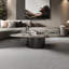 Table basse en marbre clair