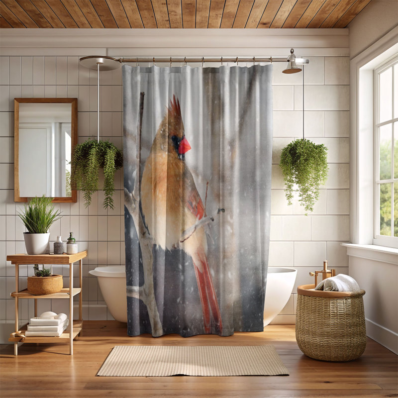 Rideau de douche Forsee, H 74 po x l 71 po