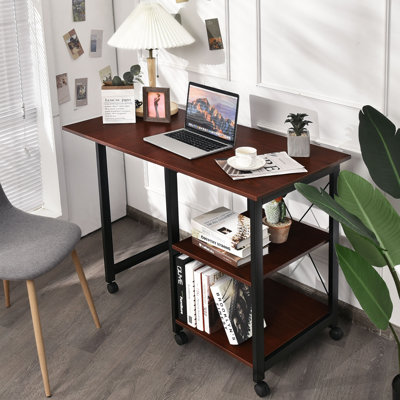 Clintondale Metal Base Writing Desk