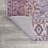 Victoria Ornate Persian All-Over Machine-Washable Brown/Gray Rug-2031093194