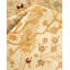 Tapis traditionnel sable noué à la main de conception unique 6 pi x 8 pi 9 po Keller