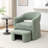 Torrence Upholstered Barrel Chair With Ottoman-549360599