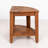 Charkita 16'' W Teak Corner Shower Bench
