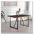 Industrial Rectangular Dining Table-847403457