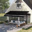 Auvent rétractable pour terrasse 8 pi x 7 pi Outsunny-332865187