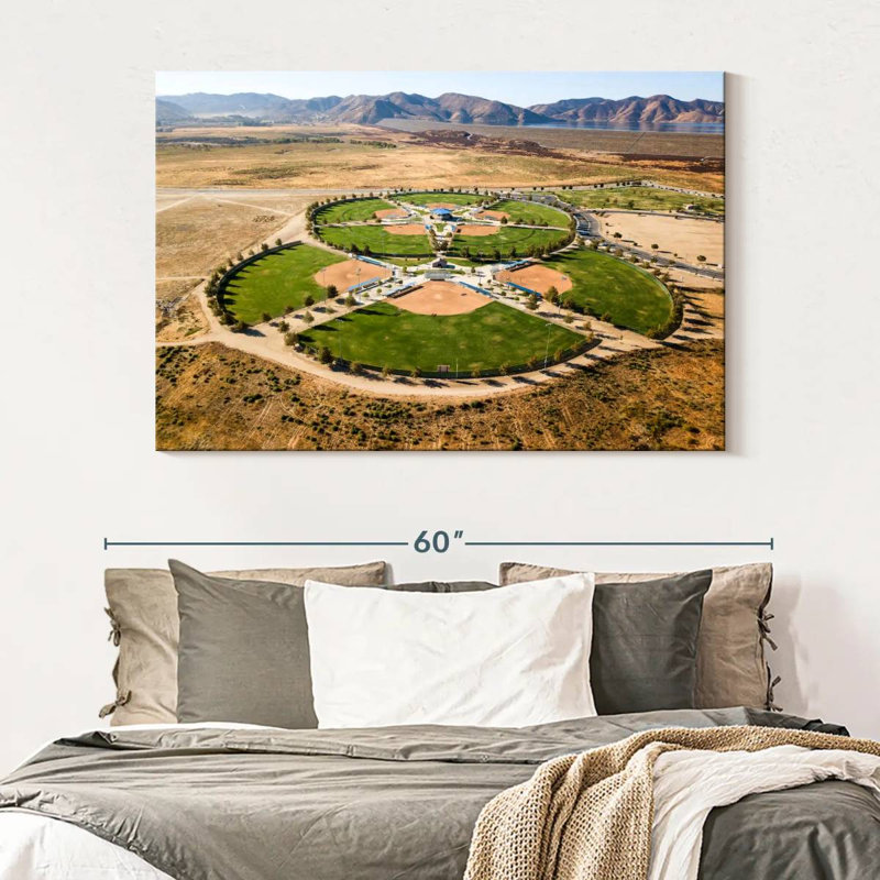 Sireci Baseball Softball Stadium, 34" H x 51" W