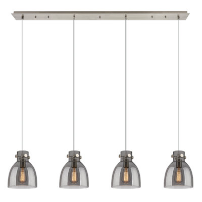 Luminaire suspendu en forme de cloche à 4 lumières Amrith
